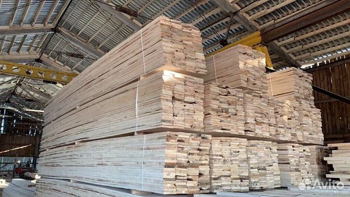 Доска обрезная, брус 100х100х6000