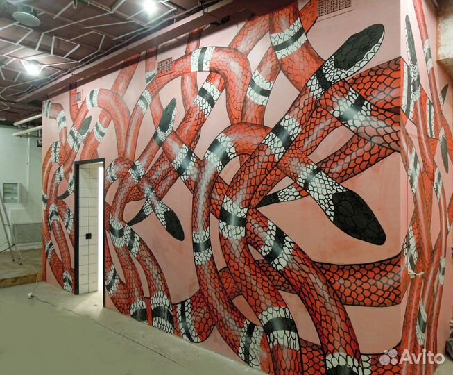 Роспись стен художник