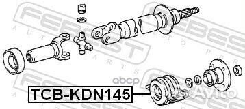 Подвесной подшипник кардана toyota fortuner 04