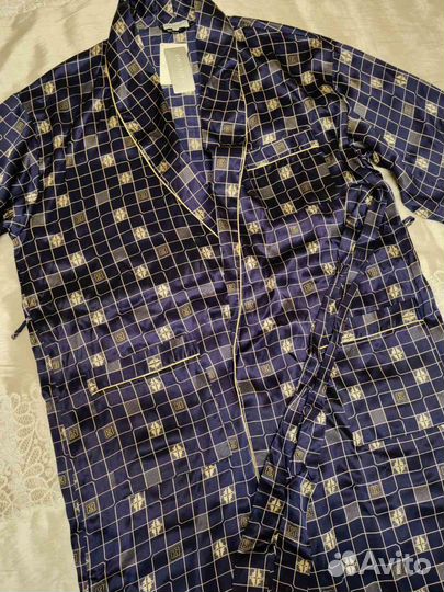 Халат мужской новый шелковый