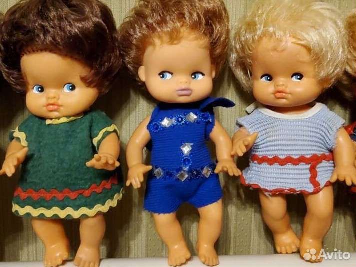 Кукла Эрнстрода гдр СССР, хитруля, киссми