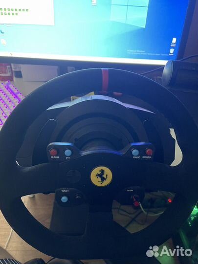 Игровой руль Thrustmaster t300 alcantara edition