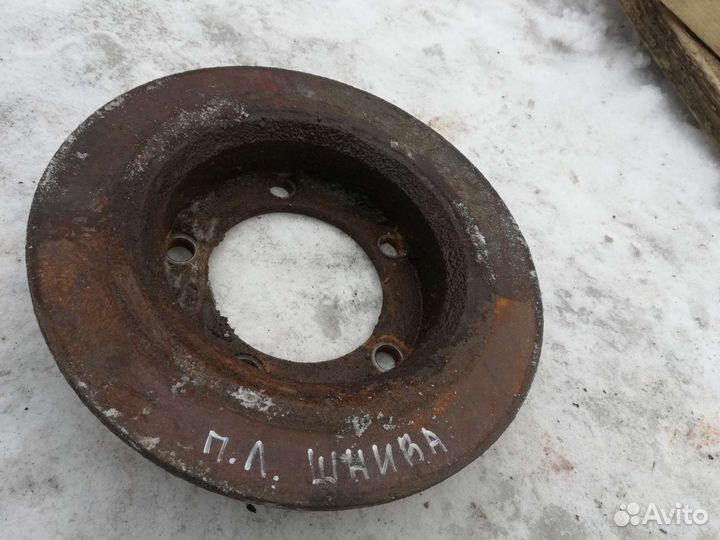 Диск тормозной передний Нива Шевроле