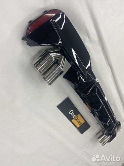 Диффузор для BMW 5 G30 CS + насадки