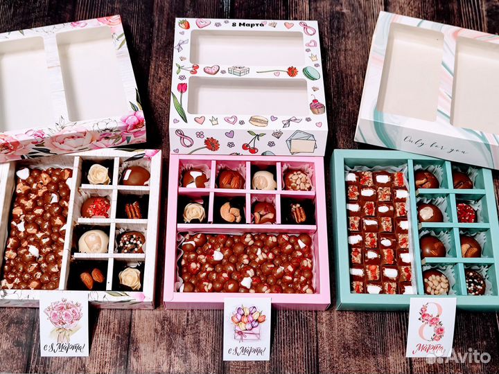 Подарочные наборы, вкусные шоколадные наборы