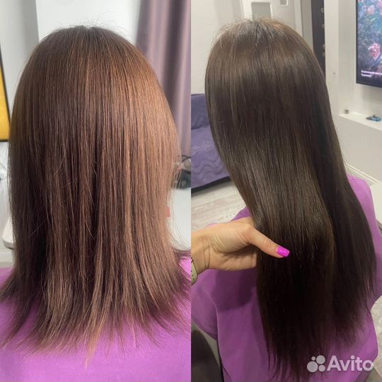 Наращивание волос