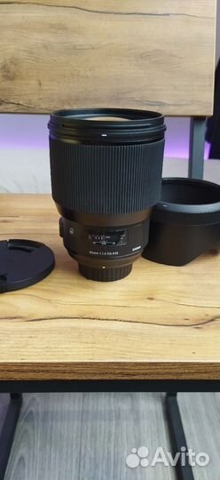 Sigma 85mm 1.4 art nikon F