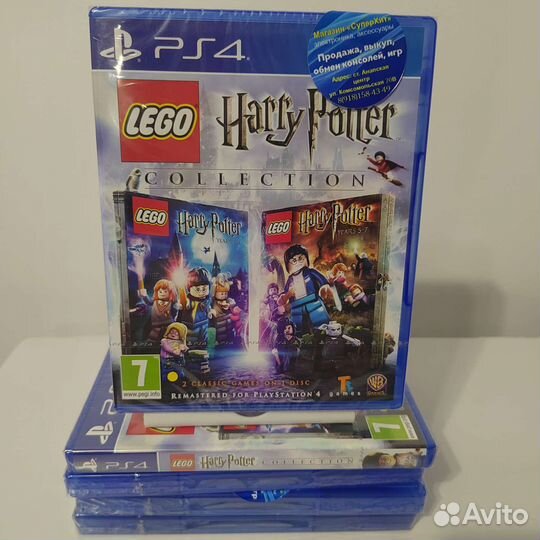 Lego Harry Potter Collection PS4/PS5. Диск Новый