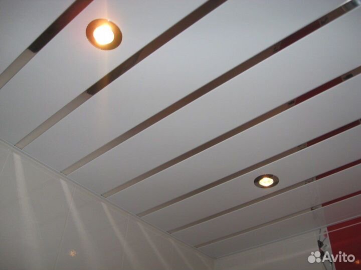 Широкие реечные потолки 150мм