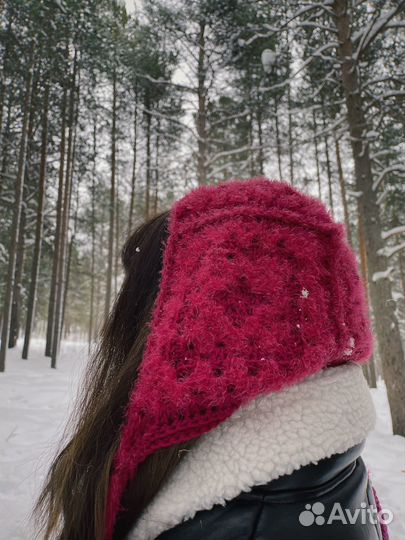 Чепчик вязаный