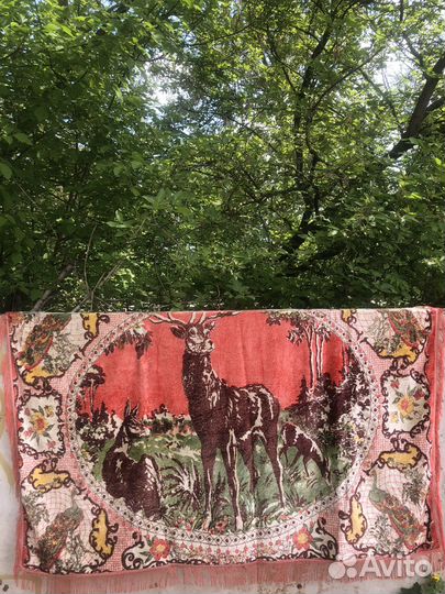 Плюшевый ковер СССР