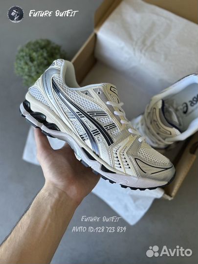 Кроссовки asics gel kayano 14 белые