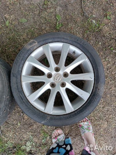 Оригинальные диски r17 на Mazda