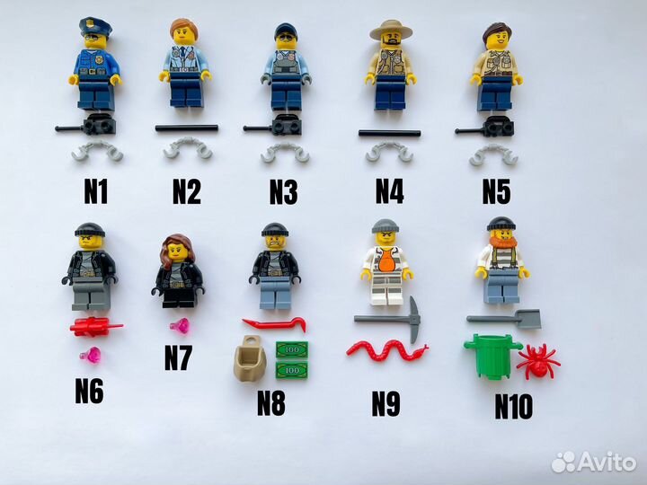 Мини-фигурки Лего