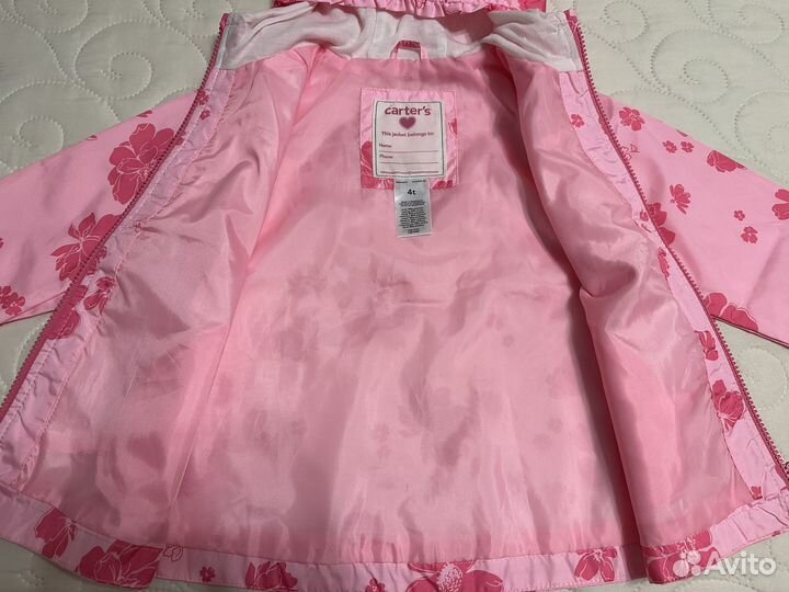 Ветровка Carters 4t для девочки