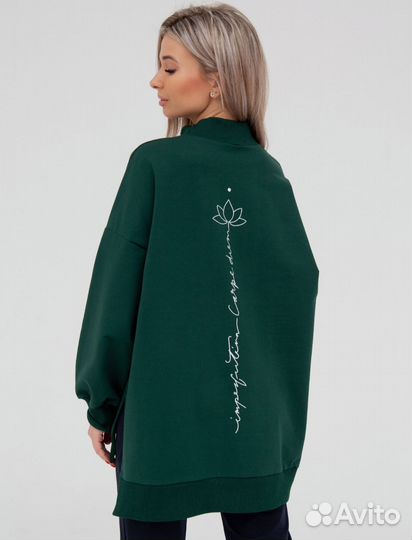 Свитшот оверсайз 44-54