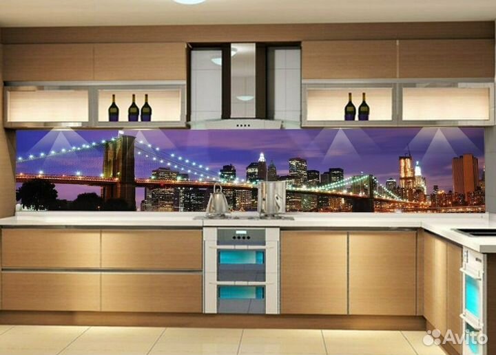 Кухонный фартук и столешница