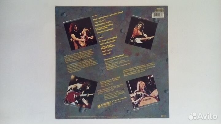 LP Y & T - In Rock We Trust Germany A&M 1984г