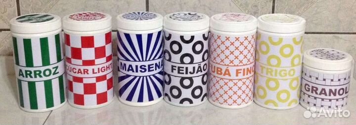 Баночки пищевые сыпучих продуктов