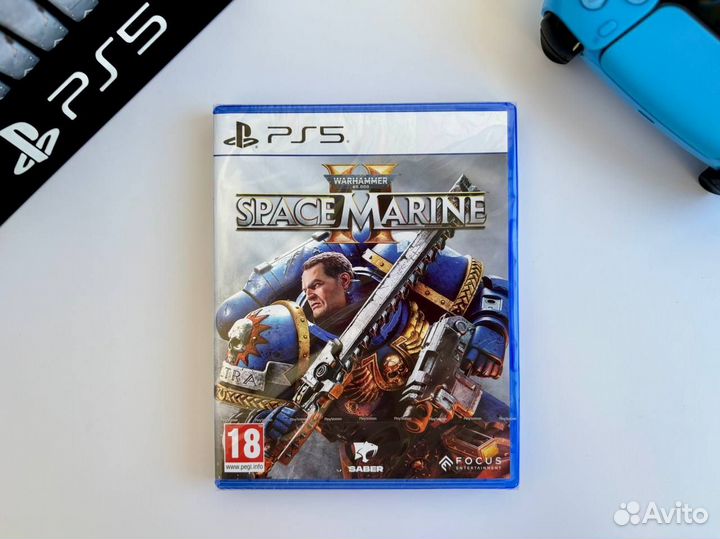 Warhammer 40.000 Space Marine 2 PS5 диск