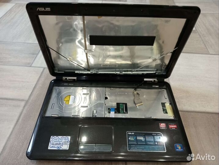 Корпус для ноутбука asus