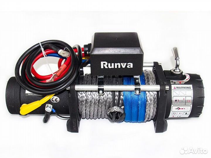 Лебёдка Runva EWX 12000 SR с синтетическим тросом