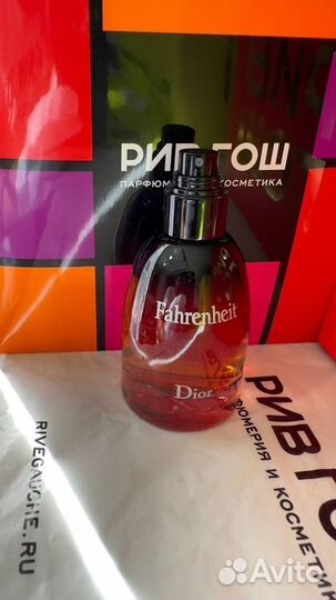 Dior Fahrenheit parfum 75 ml оригинал