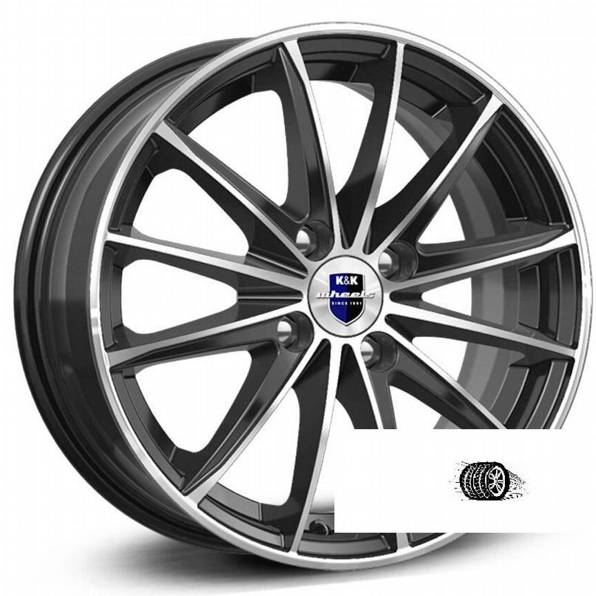 Литые диски K&K 6×R15 4×100