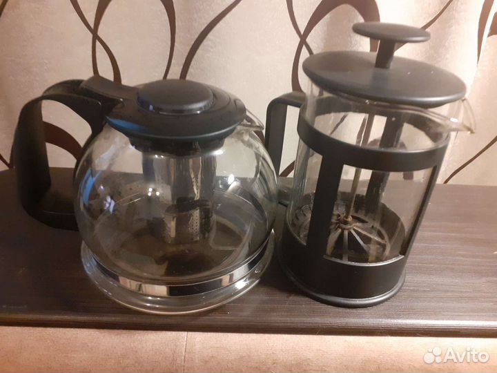 Заварочный чайники френчпресс