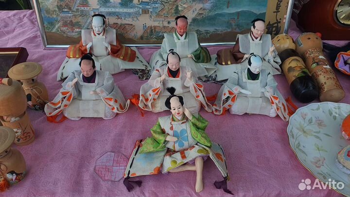 Японские коллекционные куклы, раритет