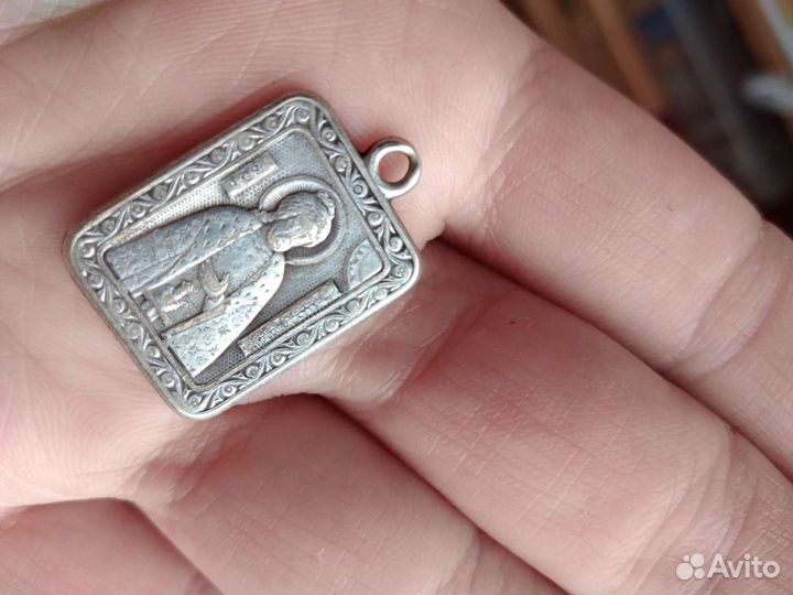 Иконка серебряная
