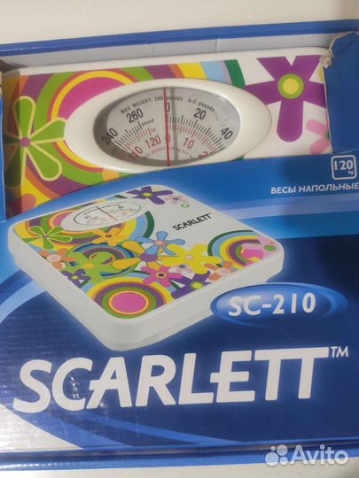 Весы напольные механические Scarlett