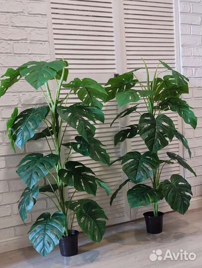 Монстера, цветок искусственный