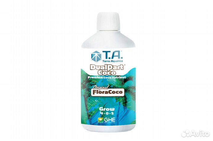 Удобрения для кокоса T.A. DualPart Coco Grow 0.5л