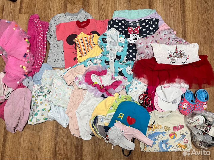 Вещи пакетом на девочку