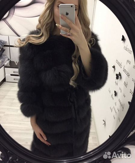 Шуба песец