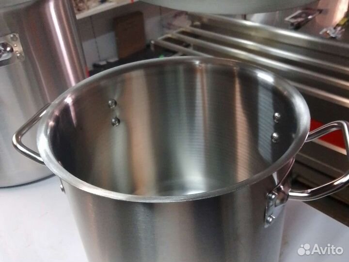 Кастрюля из нержавеющей стали 6 литров
