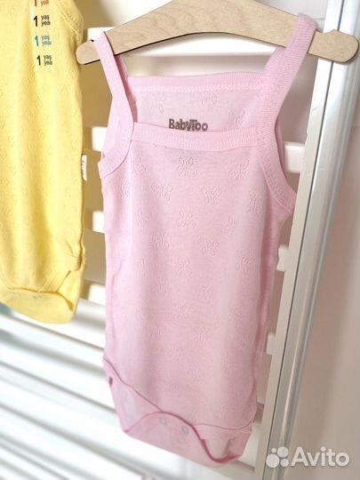 Боди на бретельках майка для детей новая