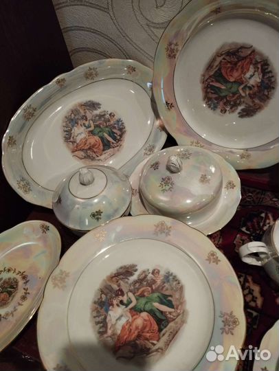 Сервиз столовый новый Мадонна гдр