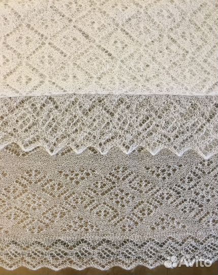 Оренбургский платок, кружево 170 см