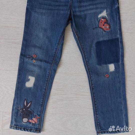 Джинсы Next дд 5-6л