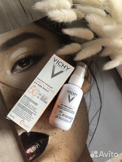 Солнцезащитный флюид спф50 Vichy