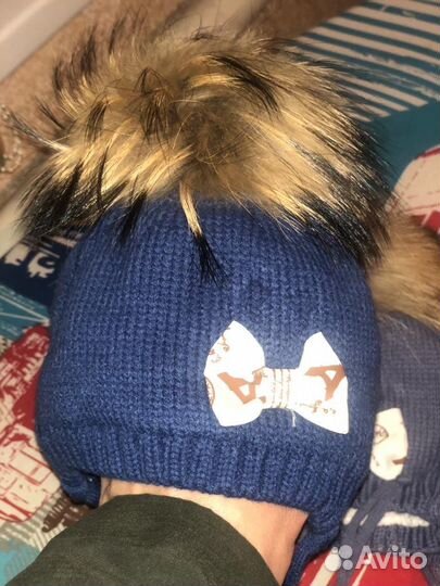Шапка детская зимняя