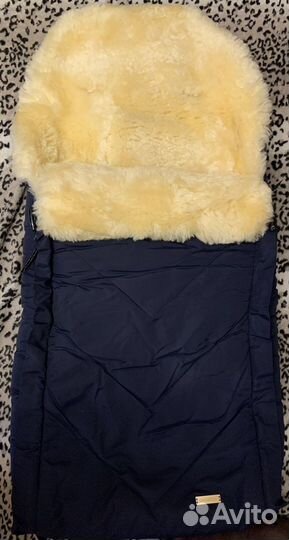 Конверт меховой из натуральной овечьей шкурки