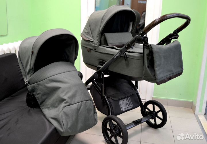 Коляска 2 в 1 Roan Bloom, полный комплект