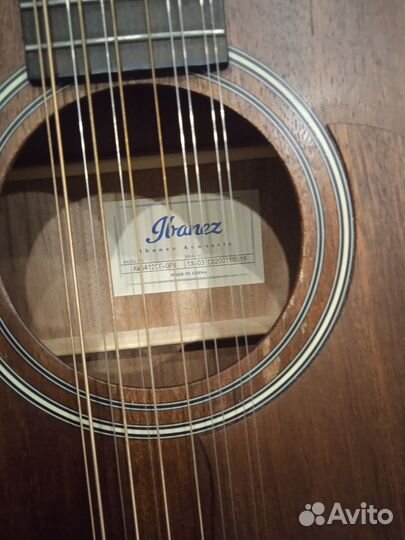 Акустическая гитара Ibanez AW5412CE-OPN