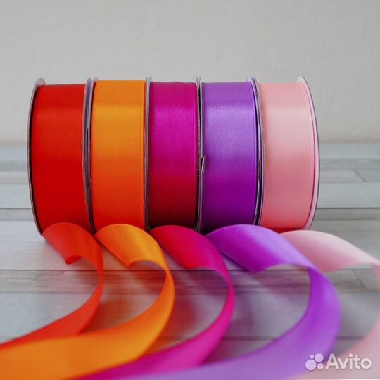 Ленты атласные