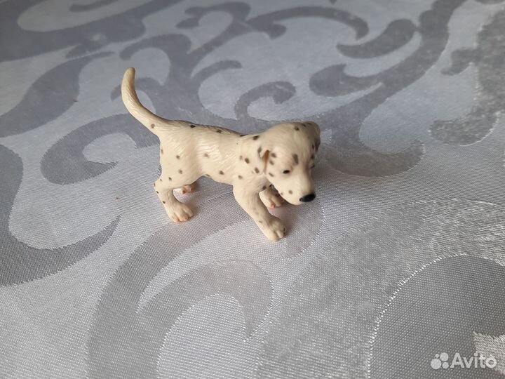 Schleich поросенок щенок