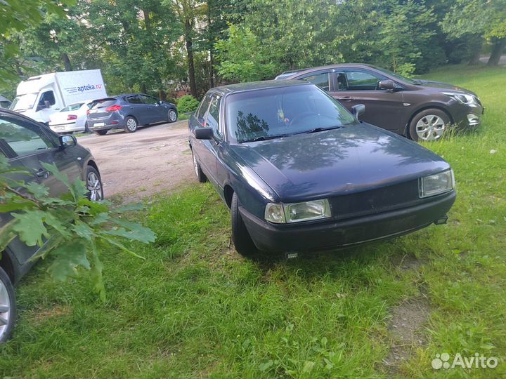 Audi 80 1.6 МТ, 1987, битый, 658 888 км