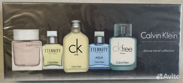 Набор парфюма Calvin Klein Deluxe Travel Collect